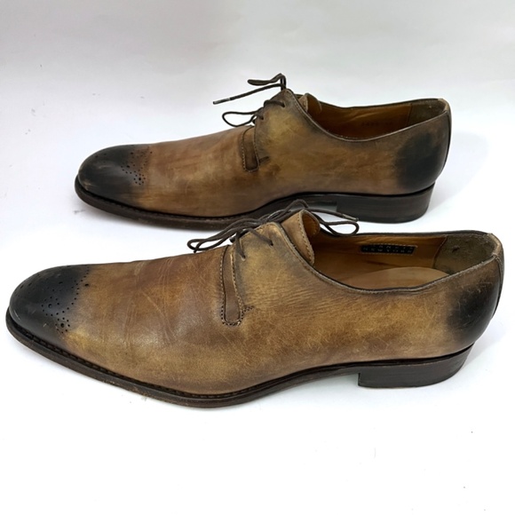 Barneys New York Vintage Leather Oxfords - Picture 5 of 13